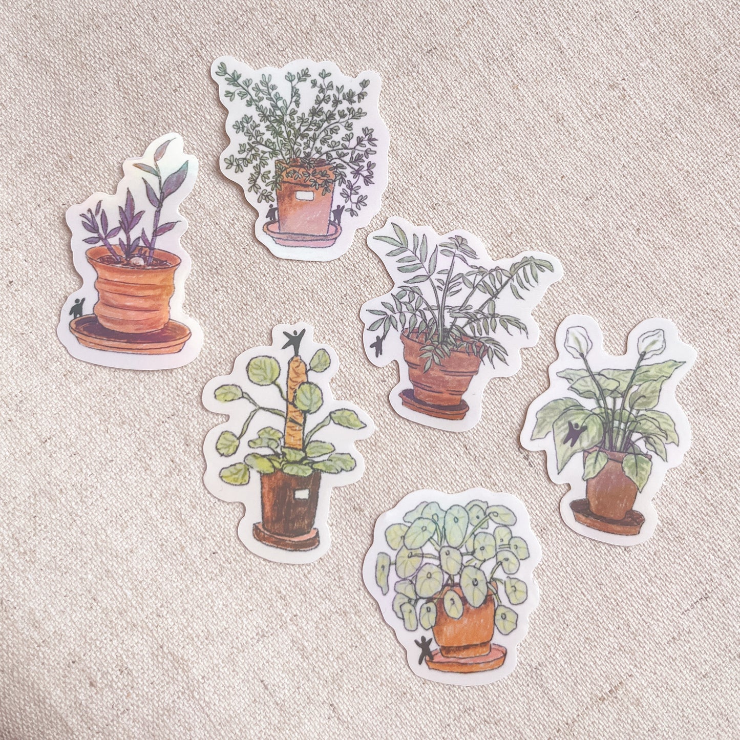 Plantes du balcon - stickers