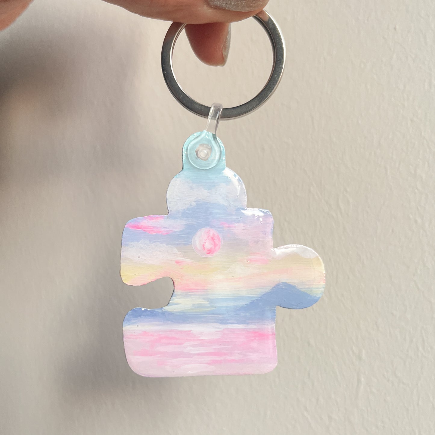 pièce de puzzle - porte clefs