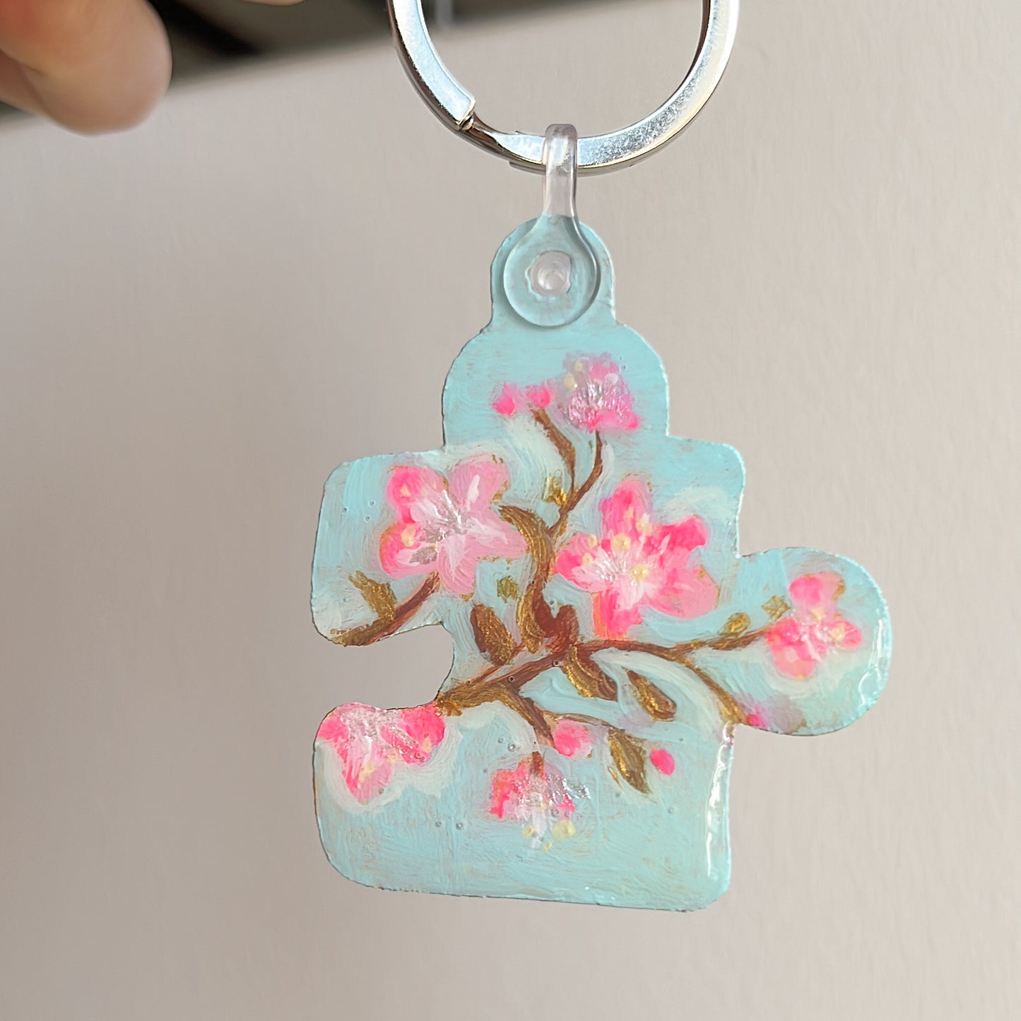 pièce de puzzle - porte clefs