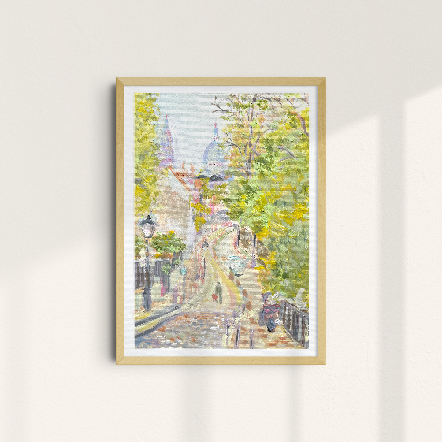 eiffel tower in acrylic