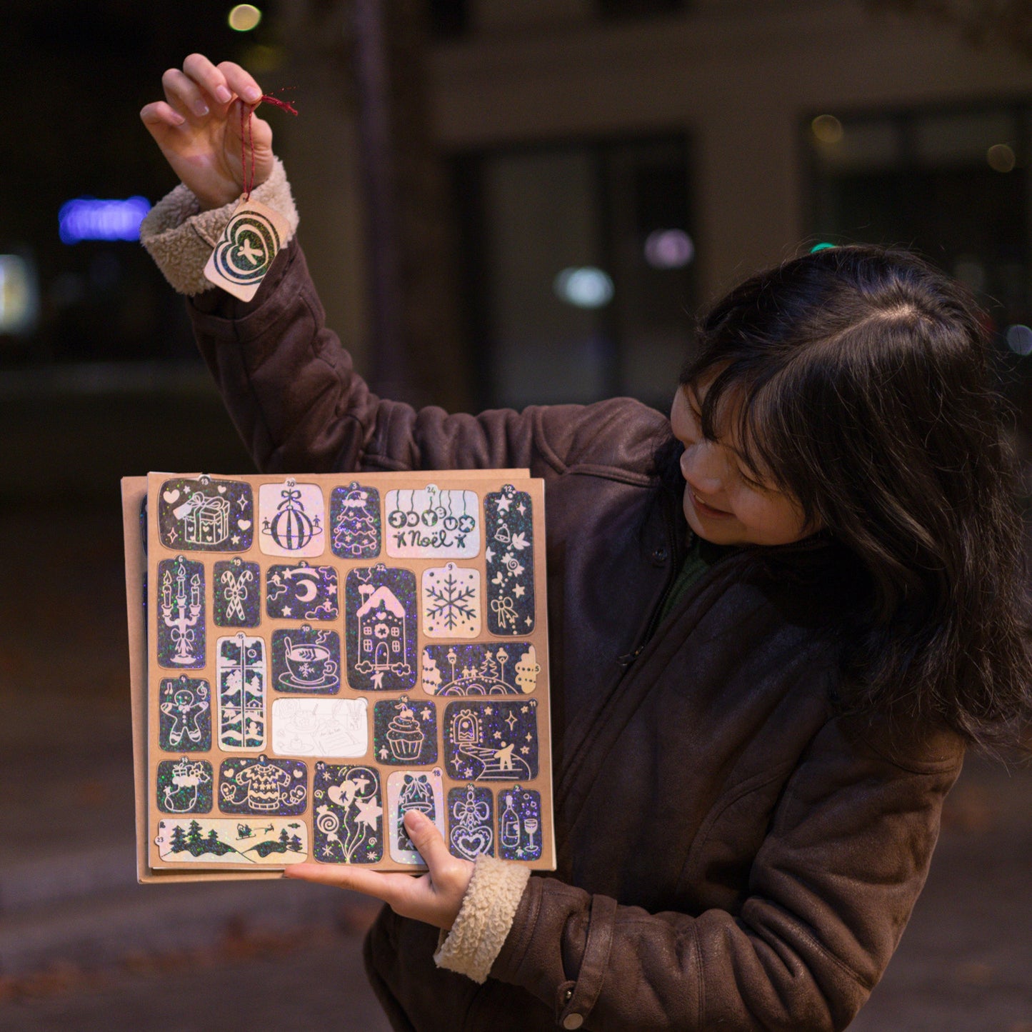 Calendrier de l'Avent - coloriage