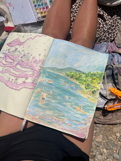 Atelier Pastel et crayons aquarellables - Dessiner et Peindre ses vacances