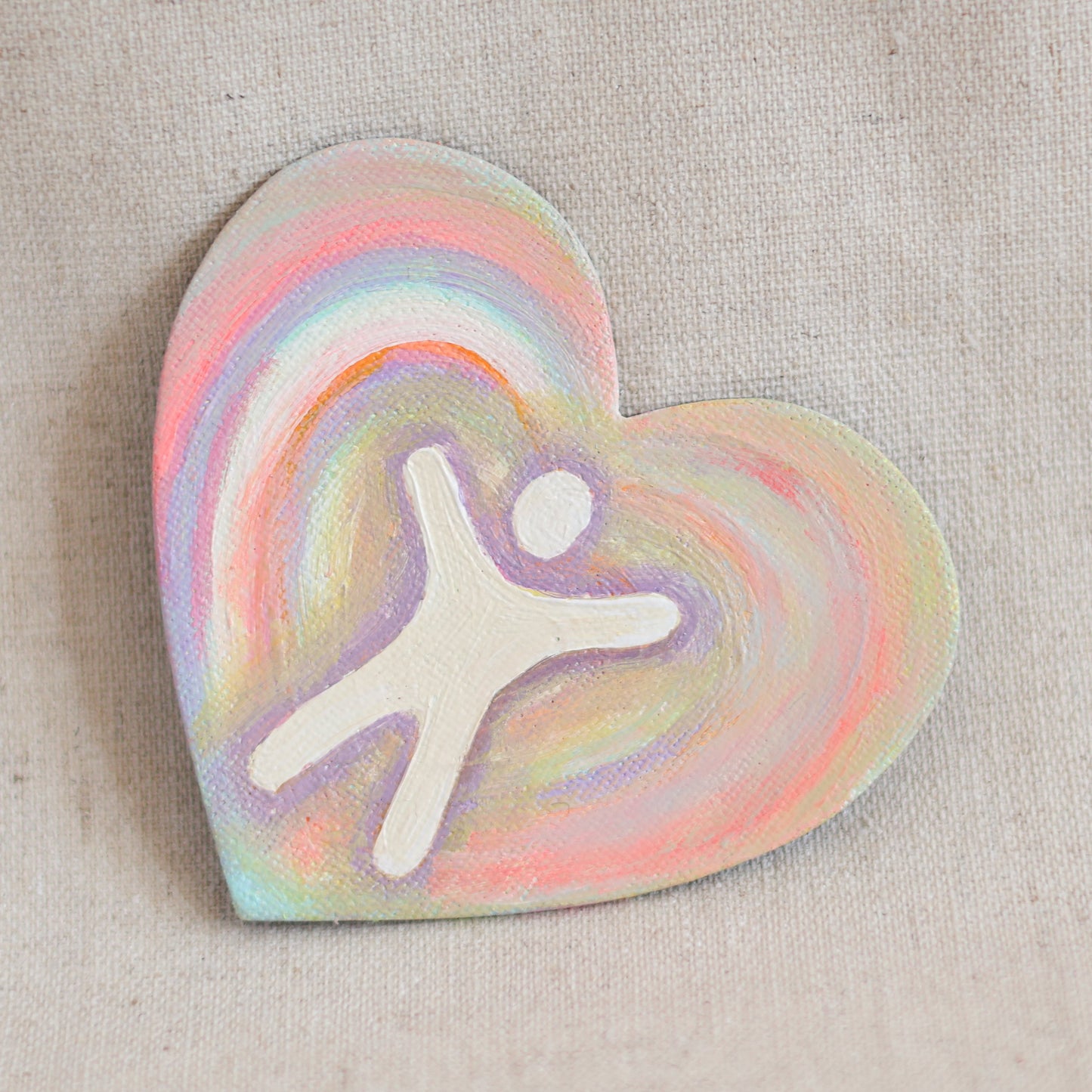 Aimant coeur - Love Yourself