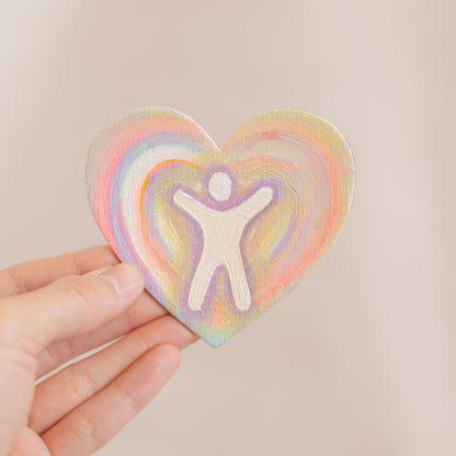 Aimant coeur - Love Yourself