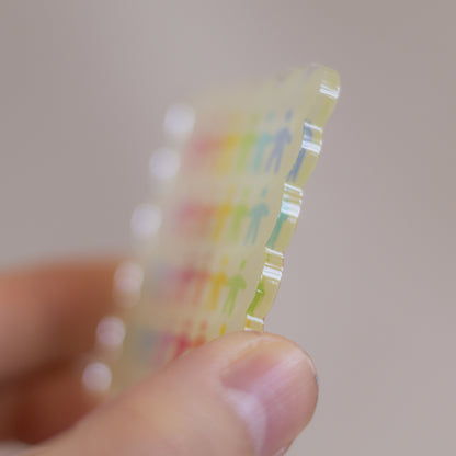 Aimant acrylique - Tous ensemble