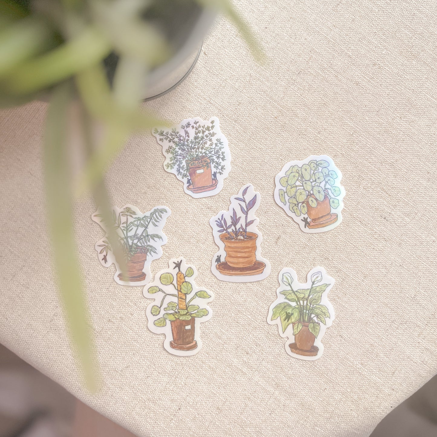 Balcony plants - stickers