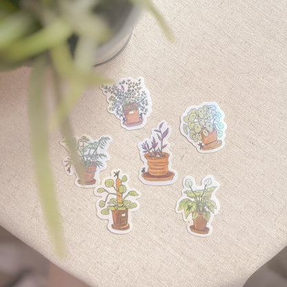 Balcony plants - stickers