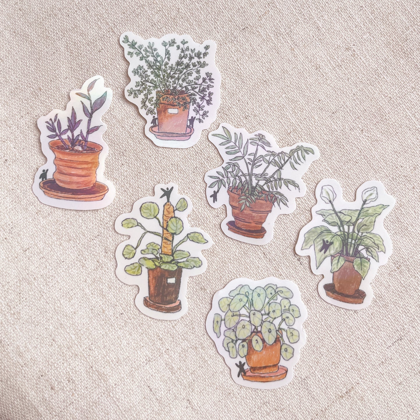 Balcony plants - stickers