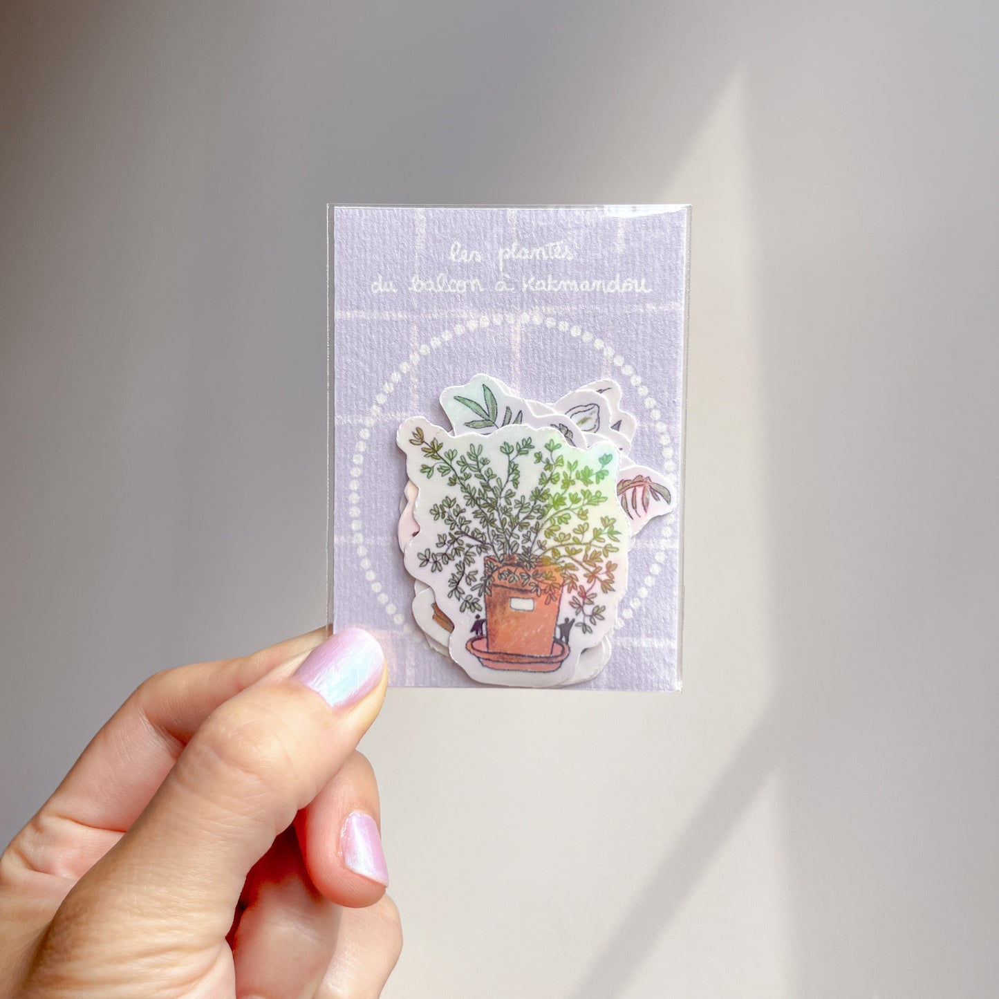 Balcony plants - stickers