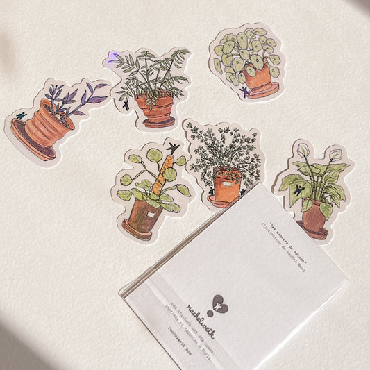 Plantes du balcon - stickers