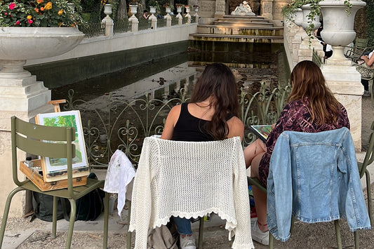 Atelier d'aquarelle en Plein Air Aquarelle - Jardin du Luxembourg