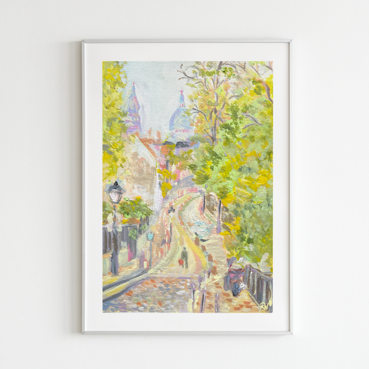 eiffel tower in acrylic